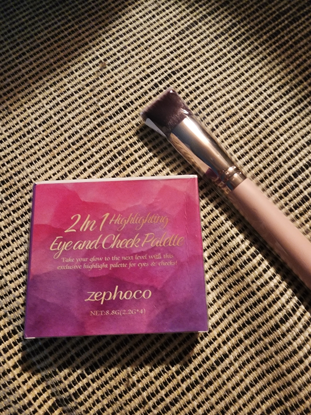 Zephoco 2 In 1 Highlighter With Brush